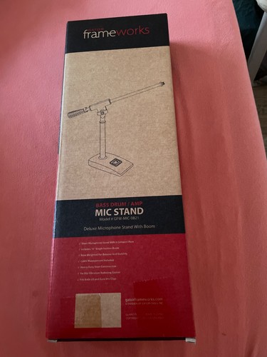 Bass drum amp mic stand - /amp,